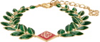 Casablanca Gold Laurel Leaf Bracelet