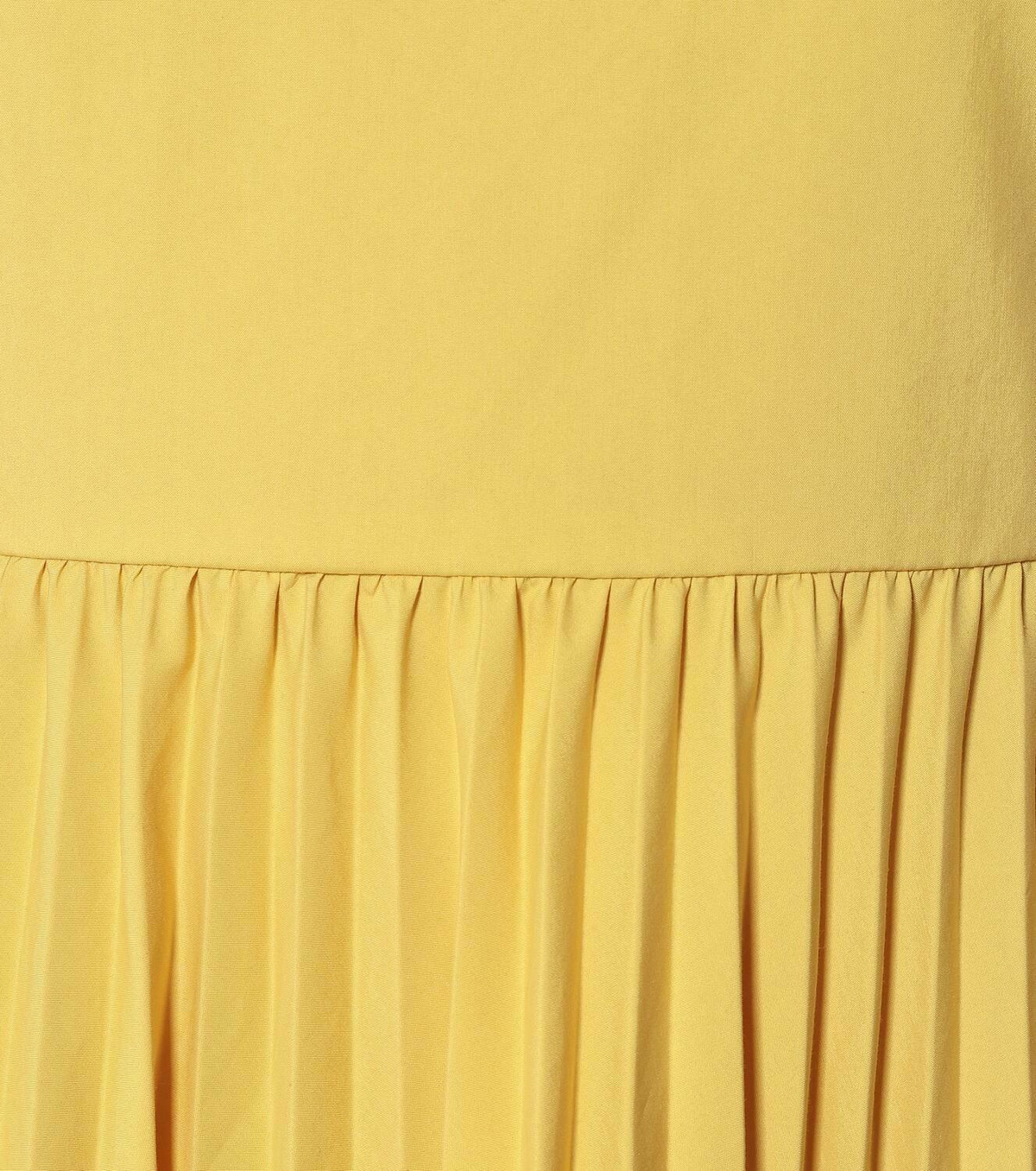 REDValentino Off-shoulder cotton-blend midi dress