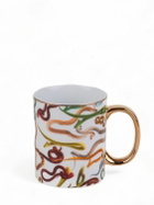 SELETTI Snakes Porcelain Mug