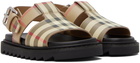 Burberry Baby Beige Vintage Check Sandals