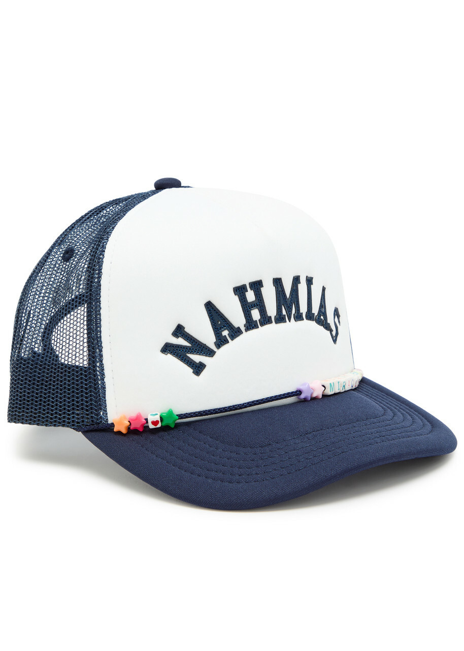 Nahmias Black Corduroy Summerland Cap Nahmias