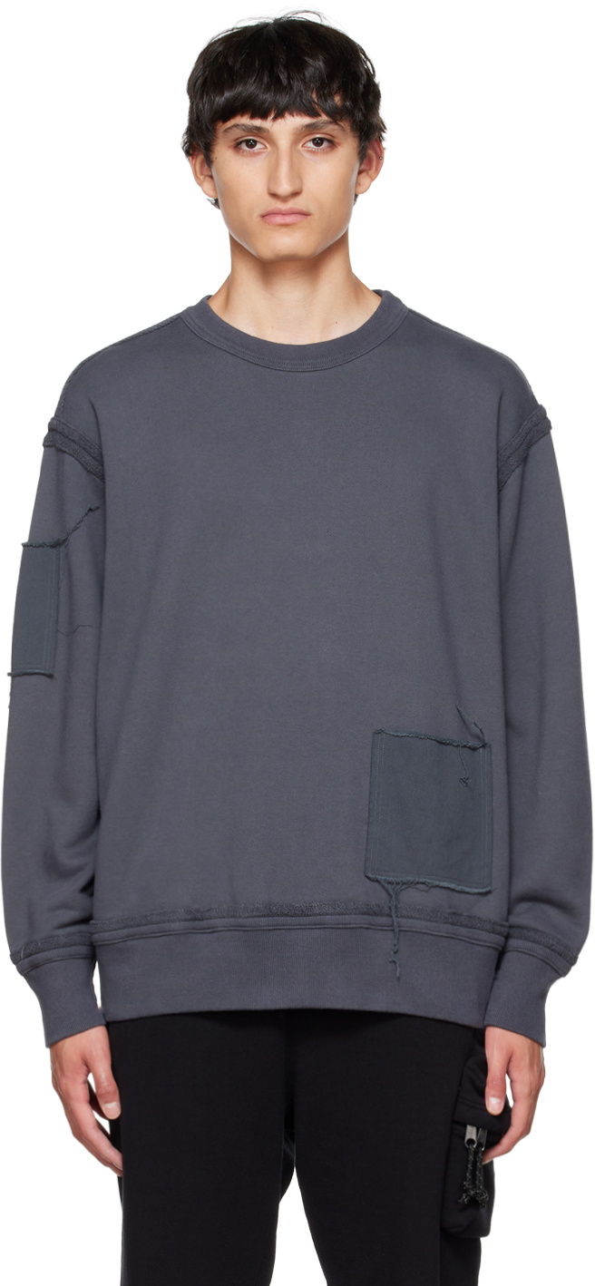 Undercover Gray Patch Sweater Undercover