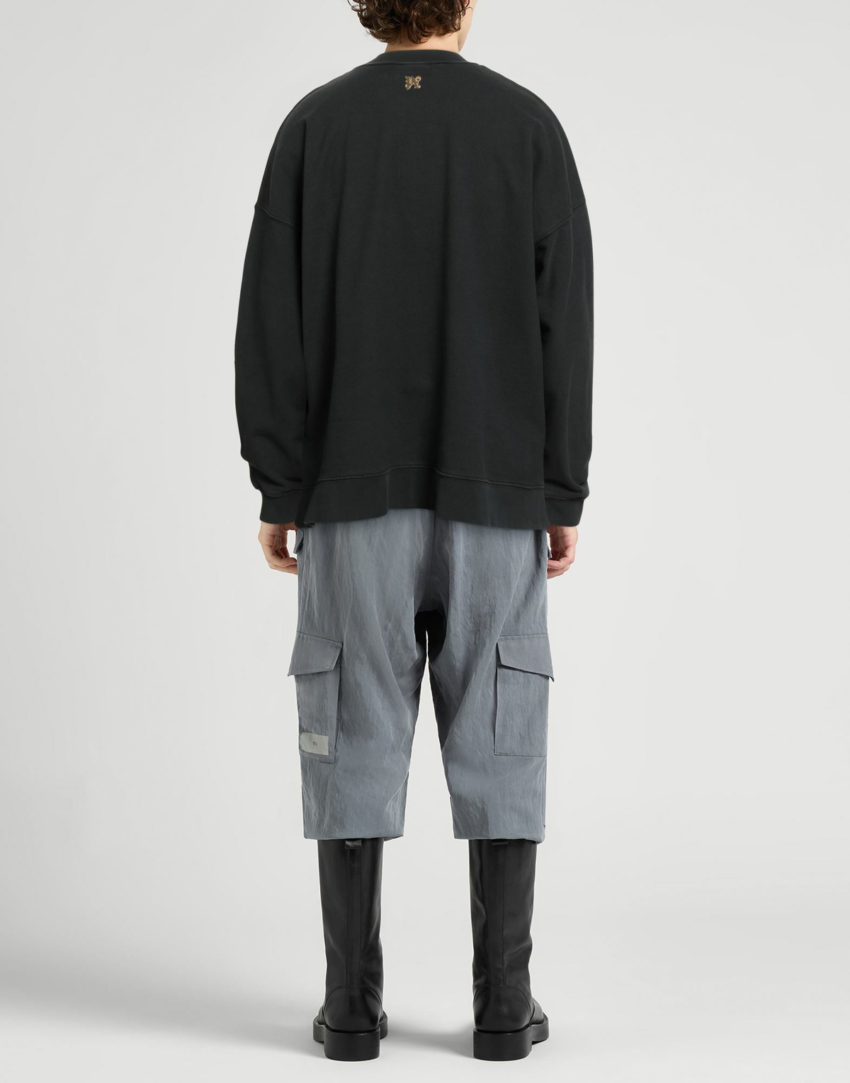 Palm Angels Mens Sweatshirt in Black
