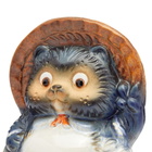 BEAMS JAPAN Fortune Raccoon Dog Piggy Bank in Navy