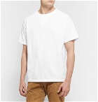 Chimala - Cotton-Piqué Henley T-Shirt - Off-white