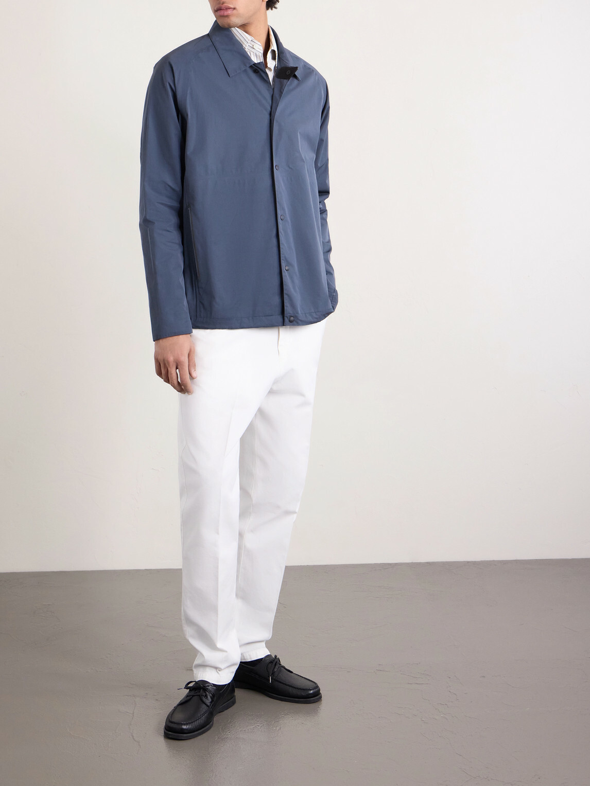 SEASE - Spring Lifetime Shell Jacket - Blue