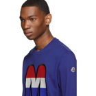 Moncler Blue Logo Sweatshirt