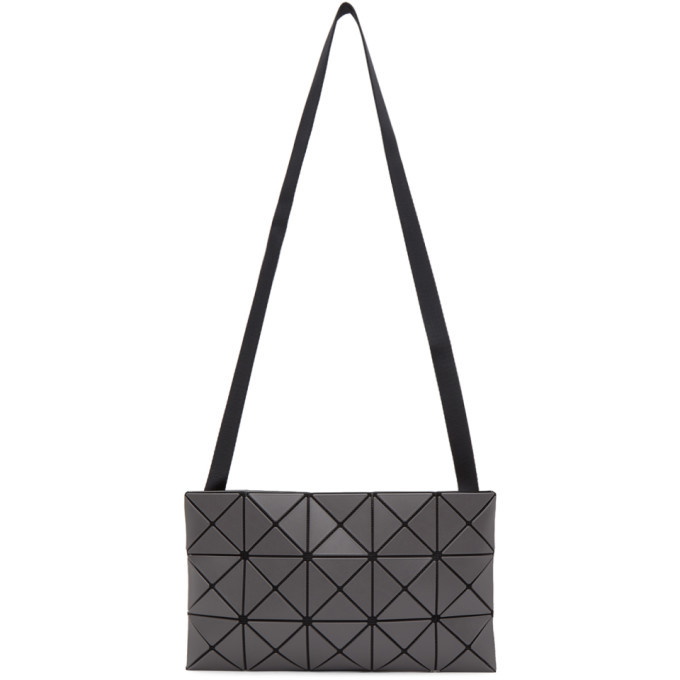 Photo: Bao Bao Issey Miyake Grey Matte Lucent Messenger Bag