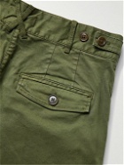 Alex Mill - Tapered Cotton-Blend Twill Chinos - Green