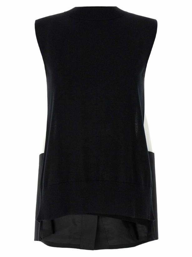 Photo: Sacai Patchwork Vest