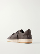 Golden Goose - Ball Star Distressed Leather Sneakers - Brown