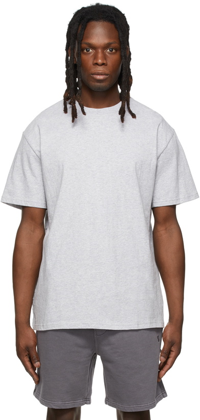 Photo: Ksubi Grey Biggie T-Shirt