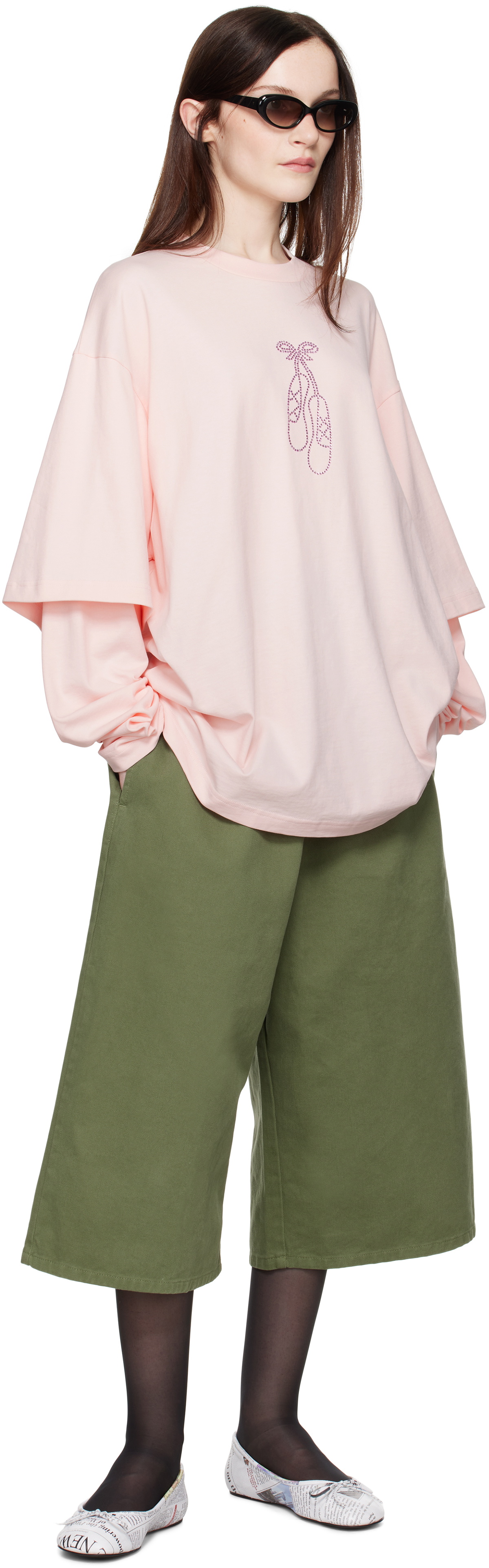 ABRA Khaki Maxi Shorts