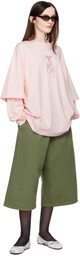 ABRA Khaki Maxi Shorts