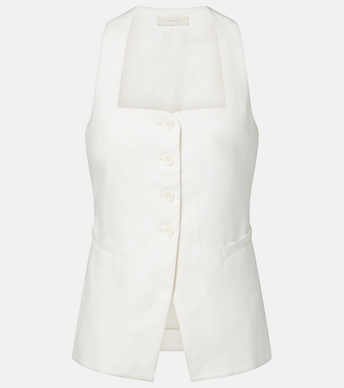 Faithfull Jackie linen vest
