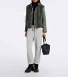 Bogner Bibi teddy-trimmed quilted ski jacket
