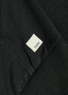 Vuori Halo Modern Hooded Stretch-jersey Sweatshirt Black
