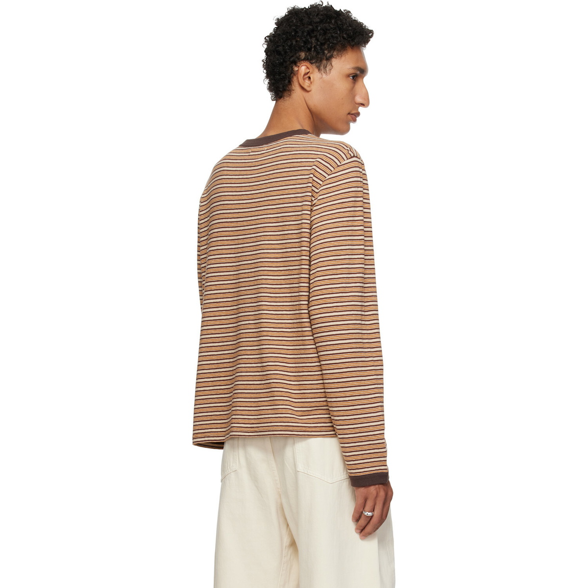 Cawley Brown Jersey Long Sleeve T-shirt