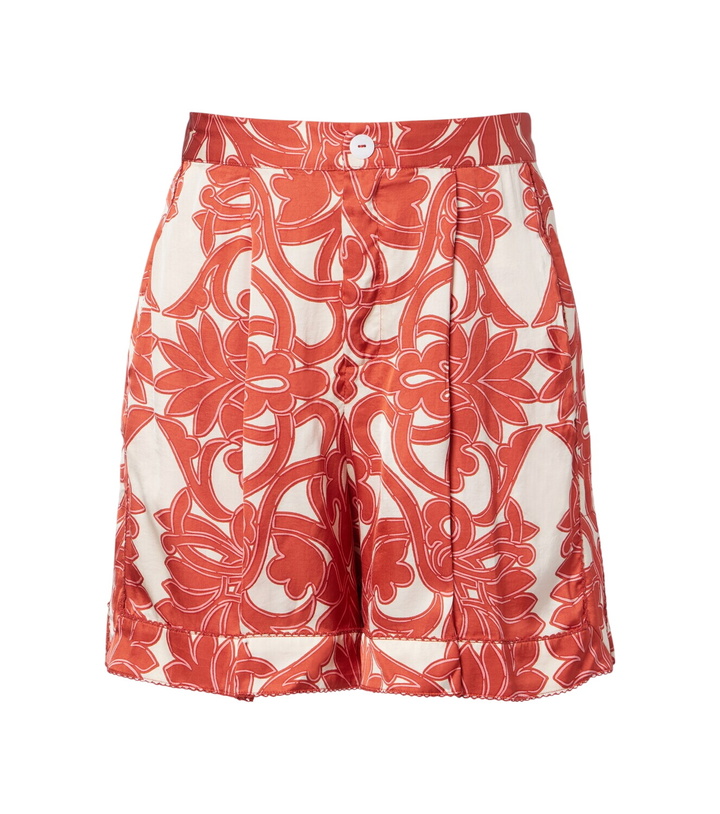 Photo: Poupette St Barth Isabelle printed high-rise shorts