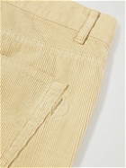 Folk - Straight-Leg Cotton-Corduroy Trousers - Neutrals