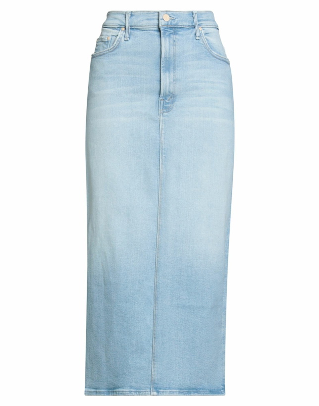 Photo: Mother Womens Denim skirt in Blue