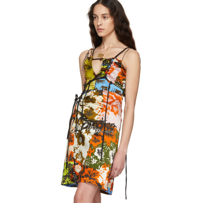 Ottolinger Multicolor Silk Tunnel Dress Ottolinger