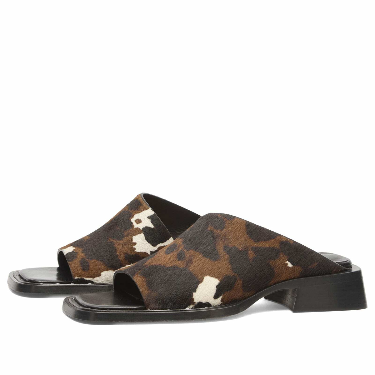 MIISTA Women's Alendra Asymmetric Sandals in Cow Aruna Tan Brown