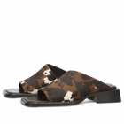 MIISTA Women's Alendra Asymmetric Sandals in Cow Aruna Tan Brown