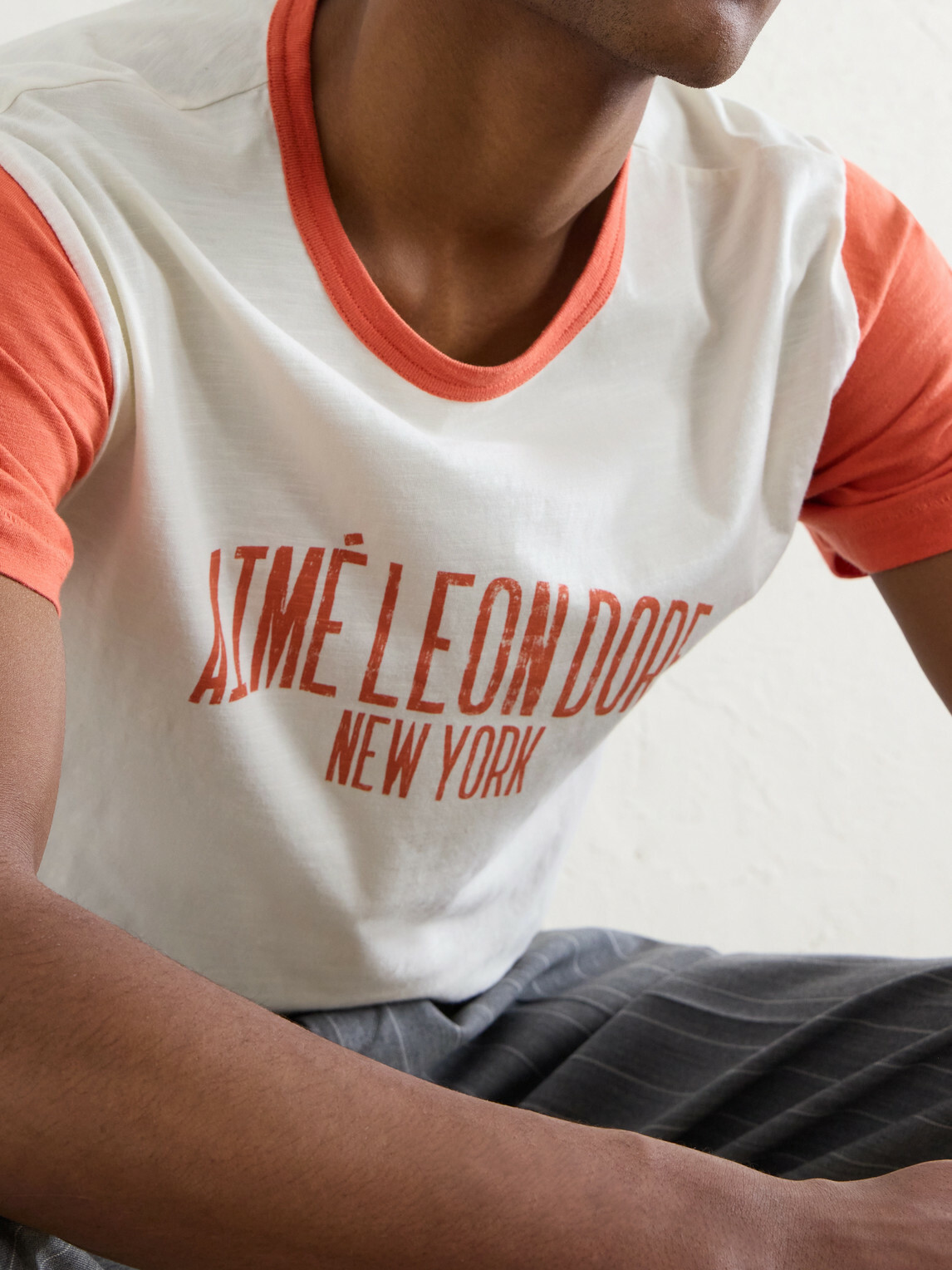 Aimé Leon Dore - Logo-Print Cotton-Jersey T-Shirt - Red
