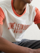 Aimé Leon Dore - Logo-Print Cotton-Jersey T-Shirt - Red