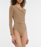 Wolford x Nao Takekoshi Ruched bodysuit