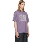 Arc'teryx Purple Kragg Cotton Lithographica S/S T-shirt