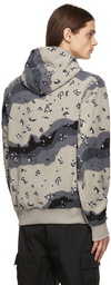 Billionaire Boys Club Taupe Fleece Camo Hoodie