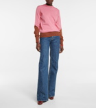 Victoria Beckham - x The Woolmark Company colorblocked wool sweater