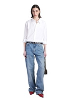 Ami Alexandre Mattiussi Shirt In White Cotton