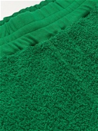 UNDERCOVER - Tapered Cotton-Fleece Cargo Sweatpants - Green