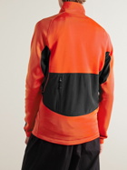 Nike - ACG Oregon Series Slim-Fit Mesh-Trimmed Polartec® Fleece Half-Zip Sweatshirt - Red