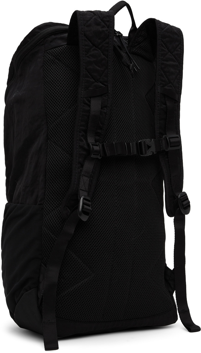 C.P. Company Black Nylon B Backpack C.P. Company