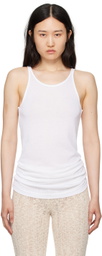BITE White Transparent Tank Top
