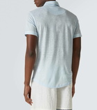 Orlebar Brown Sebastian linen jersey polo shirt