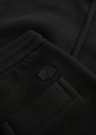 Emporio Armani Stretch-jersey Sweatpants Black