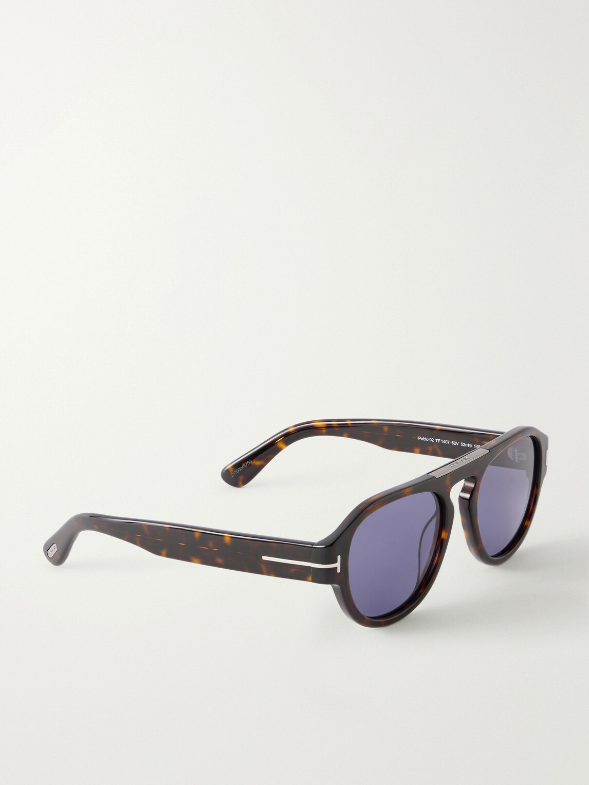 TOM FORD - Pablo-02 Round-Frame Acetate Sunglasses - Brown