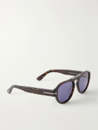 TOM FORD - Pablo-02 Round-Frame Acetate Sunglasses - Brown