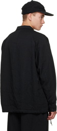 Comme des Garçons Homme Black Polyester Serge Blazer