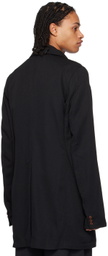 Black Comme des Garçons Black Tailored Coat