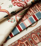 Etro Fleur printed cotton tablecloth and napkins set