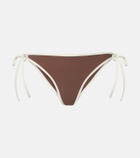 Brunello Cucinelli Technical jersey bikini bottoms