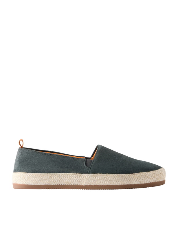Photo: Mulo - Suede Espadrilles - Blue