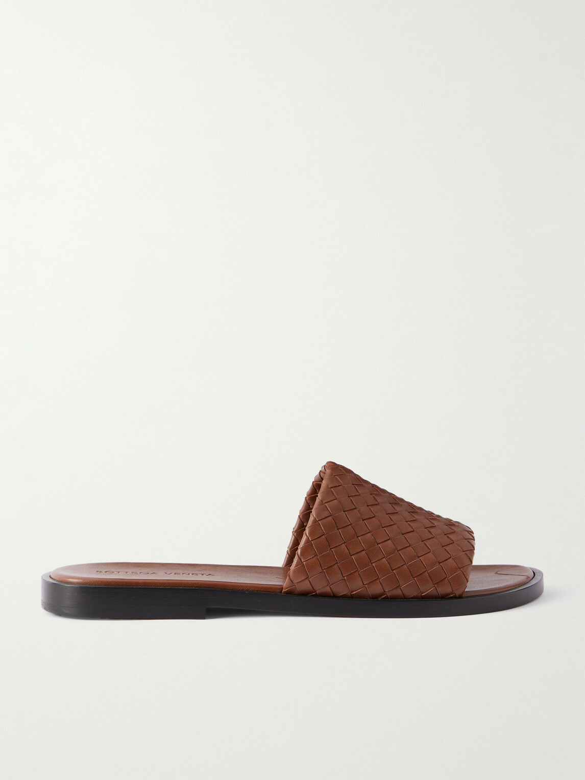 Bottega Veneta - Intrecciato Leather Sandals - Brown