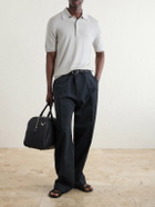 TOM FORD - Cashmere and Silk-Blend Polo Shirt - Gray